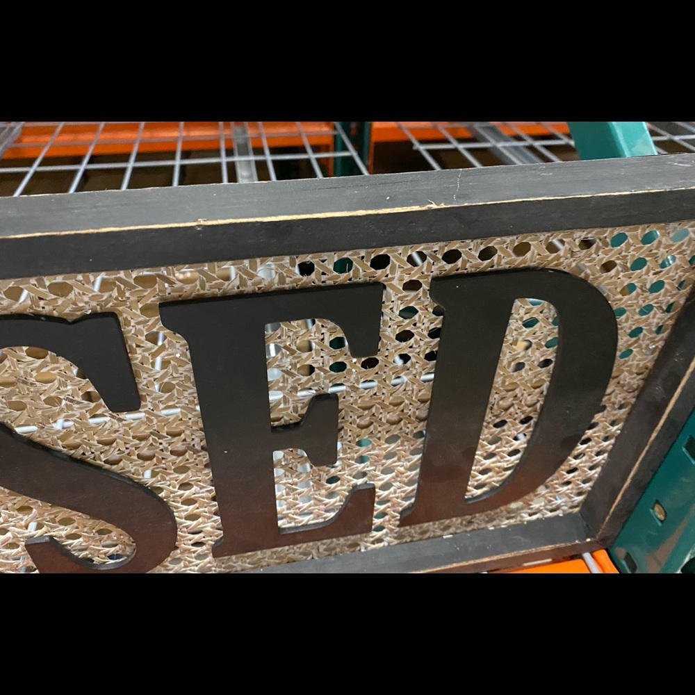 Distressed Blessed Sign - Picture 2 of 6